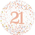 Sparkling Fizz 21st Foil Balloon - 18"