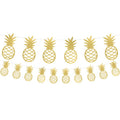 Gold Pineapple Garland - 1.5m