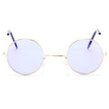Round Purple Glasses