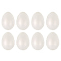 Foam Craft Eggs - 6.5cm (8pk)