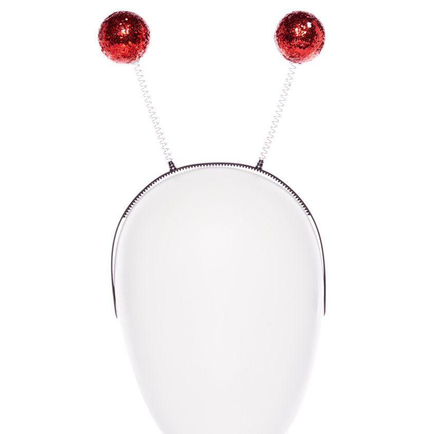 Red Glitter Boppers