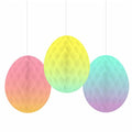 Ombre Hanging Honeycomb Eggs (3pk)