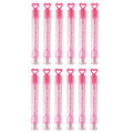 Hen Party Pink Heart Bubble Tubes - 4ml (12pk)