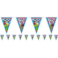 Mickey Rock The House Paper Flag Bunting - 2.3m
