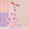 Mermaid Magic Balloon Arch - 80 Balloons