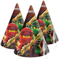 Lego Ninjago Party Hats (6pk)