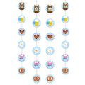 Bavarian Hanging String Decorations - 1.3m (4pk)