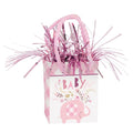 Pink Floral Elephant Balloon Weight