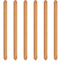 Gold Chrome Modelling Balloons - 260Q Latex (100pk)