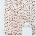 Rose Gold Flower Curtain Backdrop