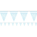 Radiant Cross Blue Flag Banner - 3.6m