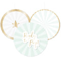 Ready To Pop Paper Fan Kit - 30cm (3pk)