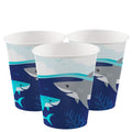 Shark Party Paper Cups - 256ml (8pk)