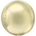 Pastel Yellow Orbz Balloon - 16" Foil