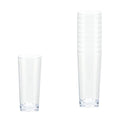 Clear Plastic Mini Cordial Glasses - 56ml (10pk)