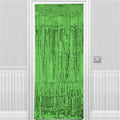 Green Foil Door Curtain - 2.4m x 92cm