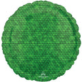 Green Sequin Print Balloon - 18" Foil