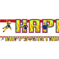 Fireman Sam 'Happy Birthday' Paper Banner - 1.8m