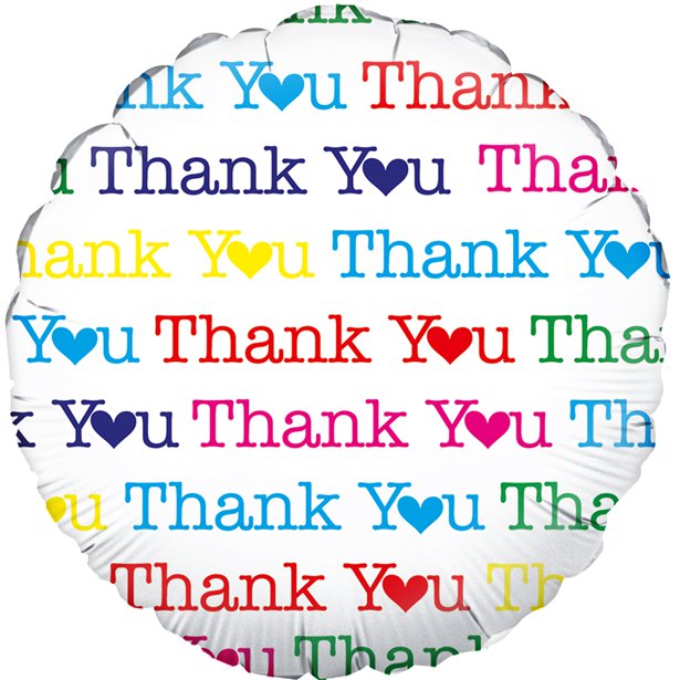 Thank You Foil Balloon - 18"