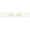 Congratulations Gold Foil Banner
