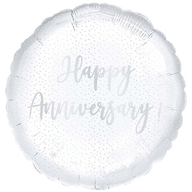 Happy Anniversary Foil Balloon - 18"