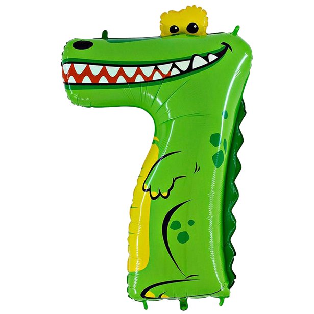 Animal Foil Number Balloons - 40"
