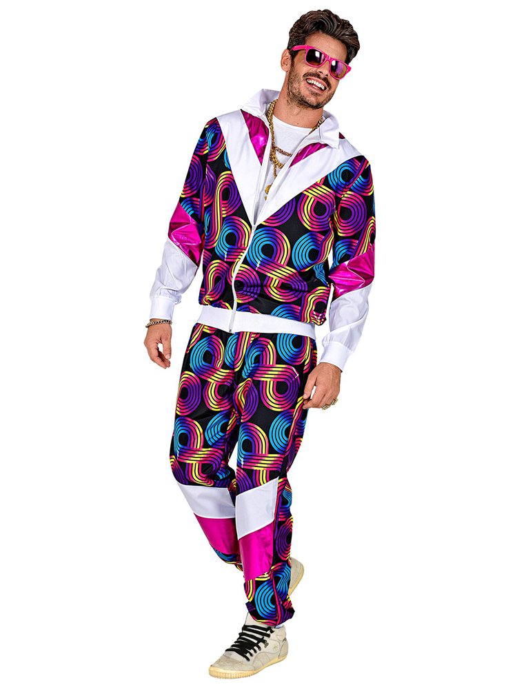80's Disco Shell Suit - Adult Costume – Roov UK