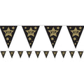 Hollywood VIP Flag Plastic Bunting - 3.7m