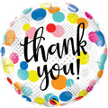 Thank You Dots Balloon - 18" Foil