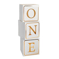 1st Birthday Giant 'One' Block Boxes (3pk)