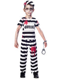 Zombie Convict Boy - Child Costume