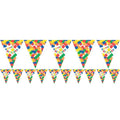 Block Party Paper Flag Bunting - 3.7m