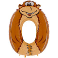 Animal Foil Number Balloons - 40"