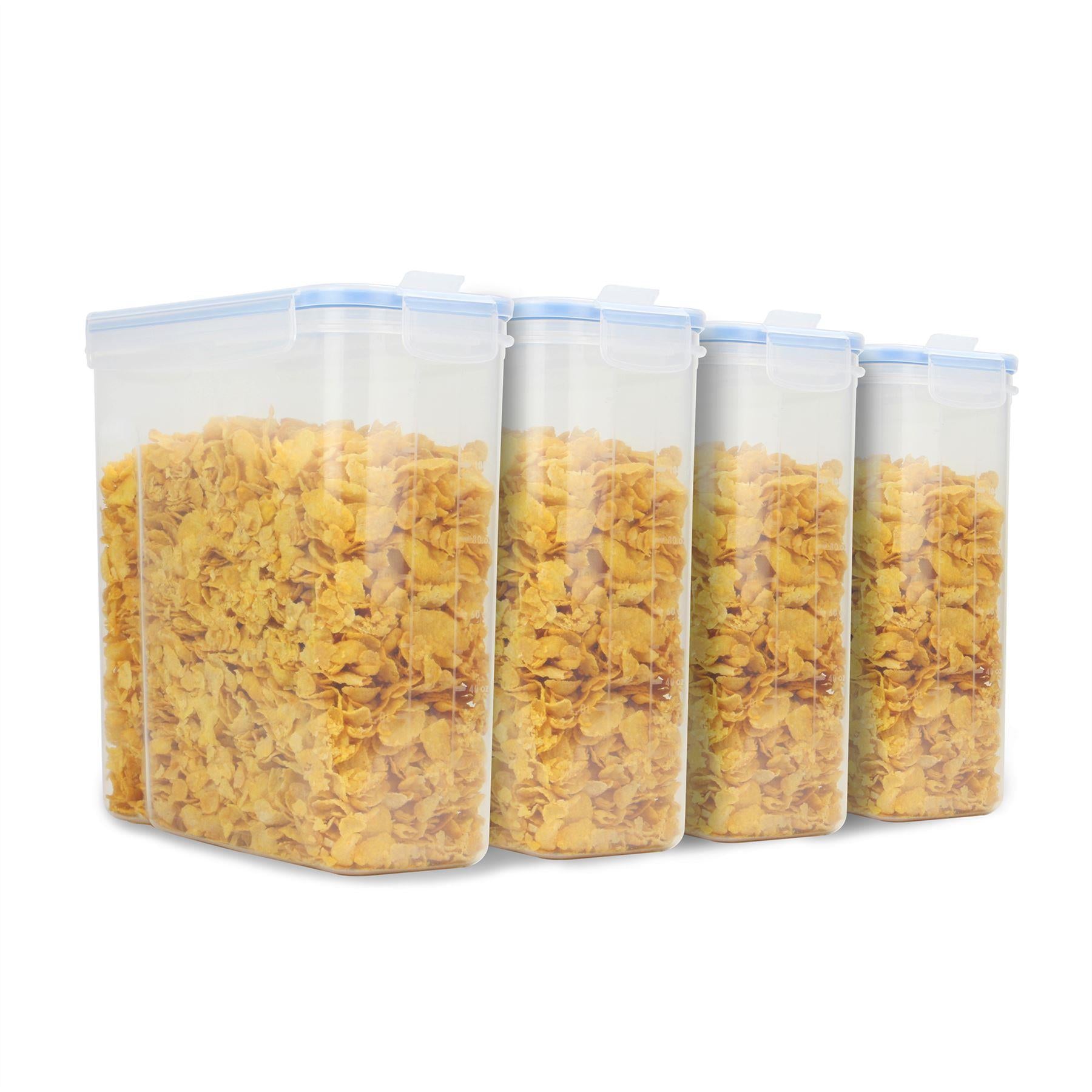 Cereal Containers 2.4L - Set of 4 | Pukkr	