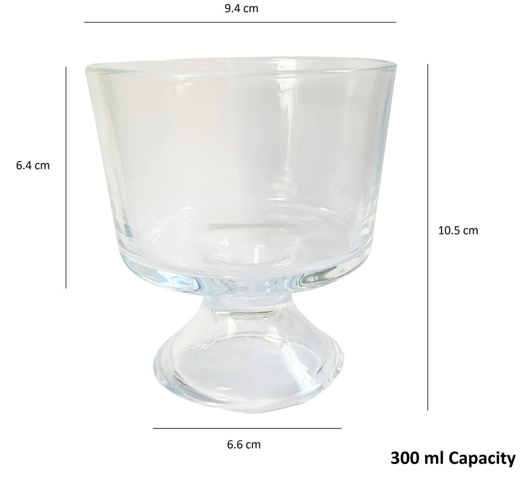 Mini Glass Serving Bowls - Set of 6 | M&W	