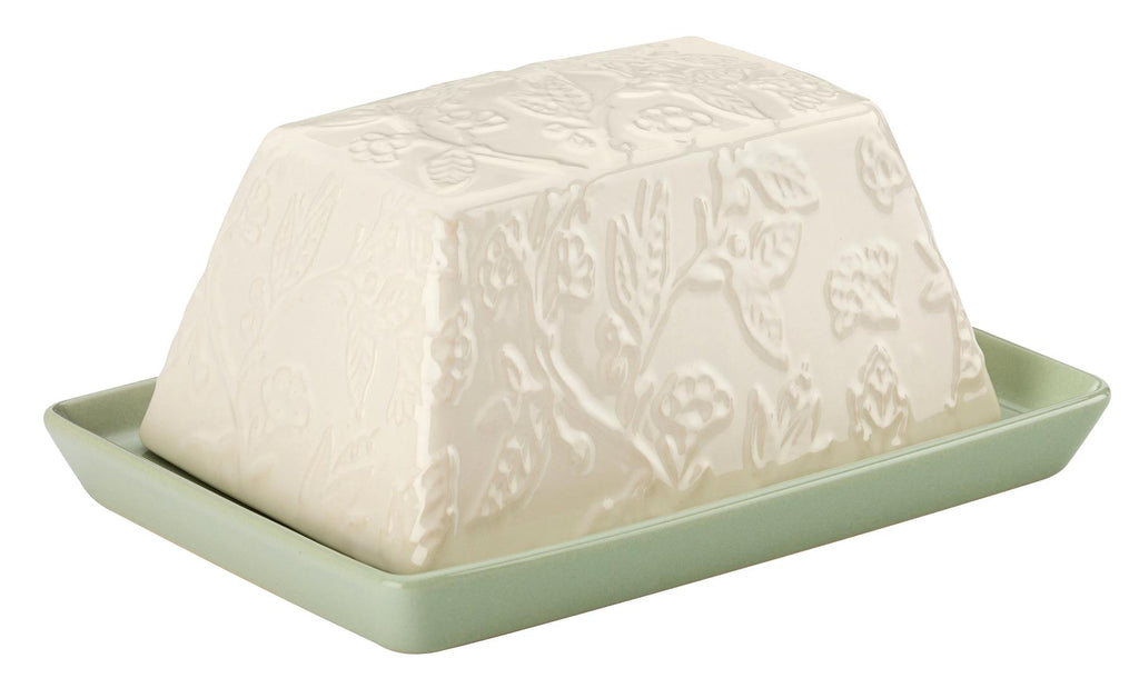 Fieldview Farm Embossed Butter Dish