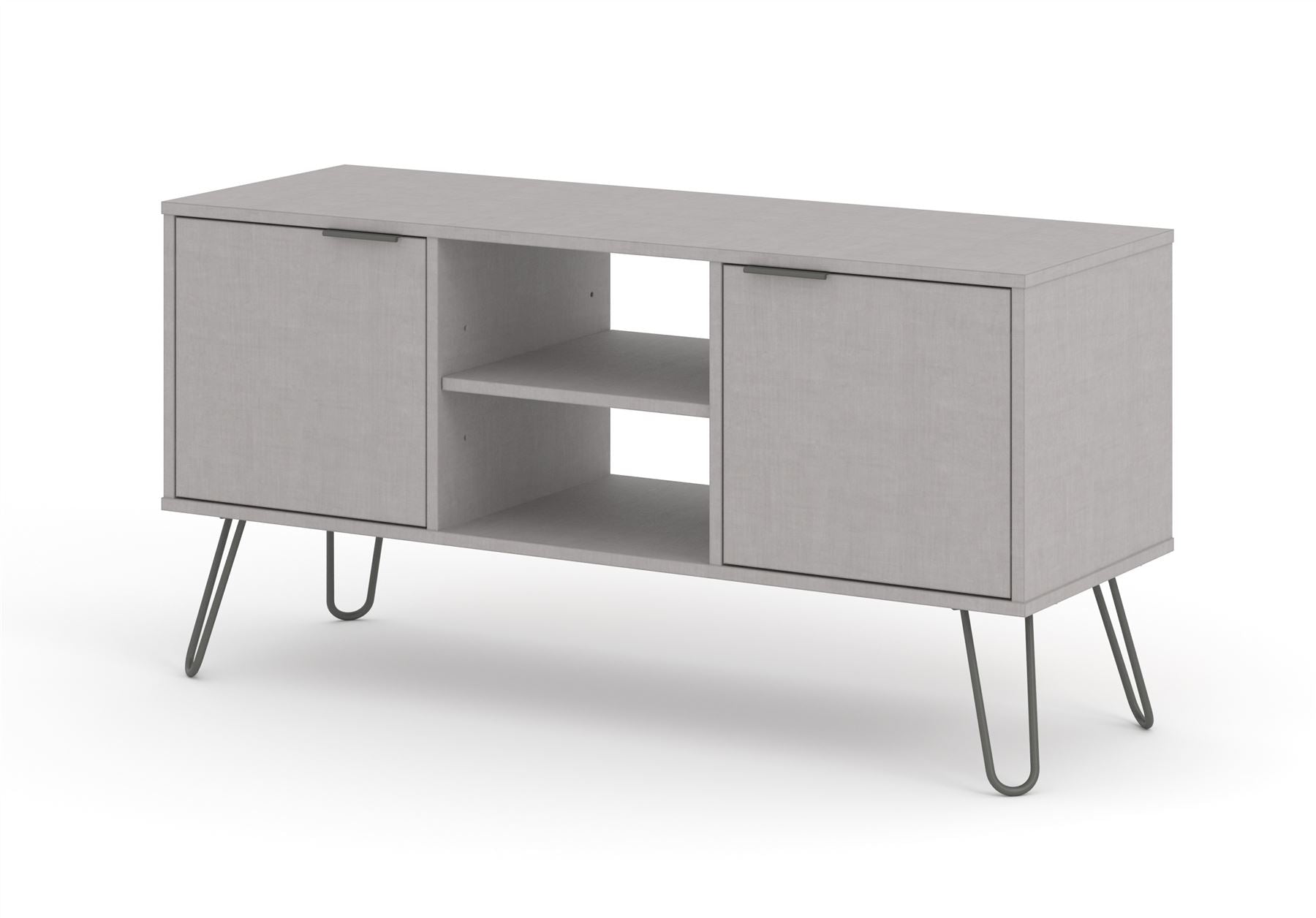 Augusta Grey 2 Door Flat Screen TV Unit	
