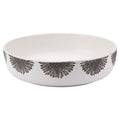 Artisan Flower Serving Bowl