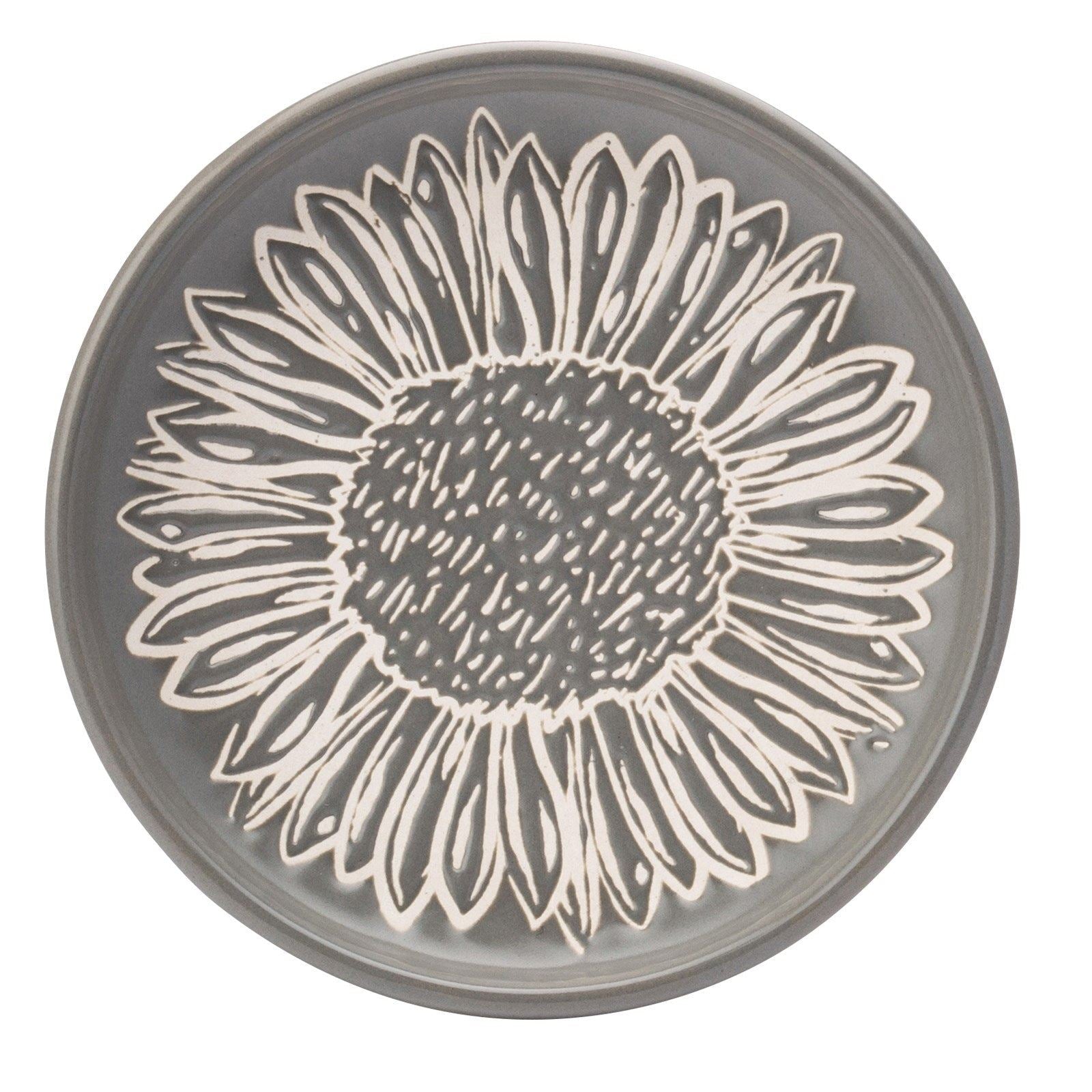 Artisan Flower Teabag Tidy Assorted Yellow/Grey