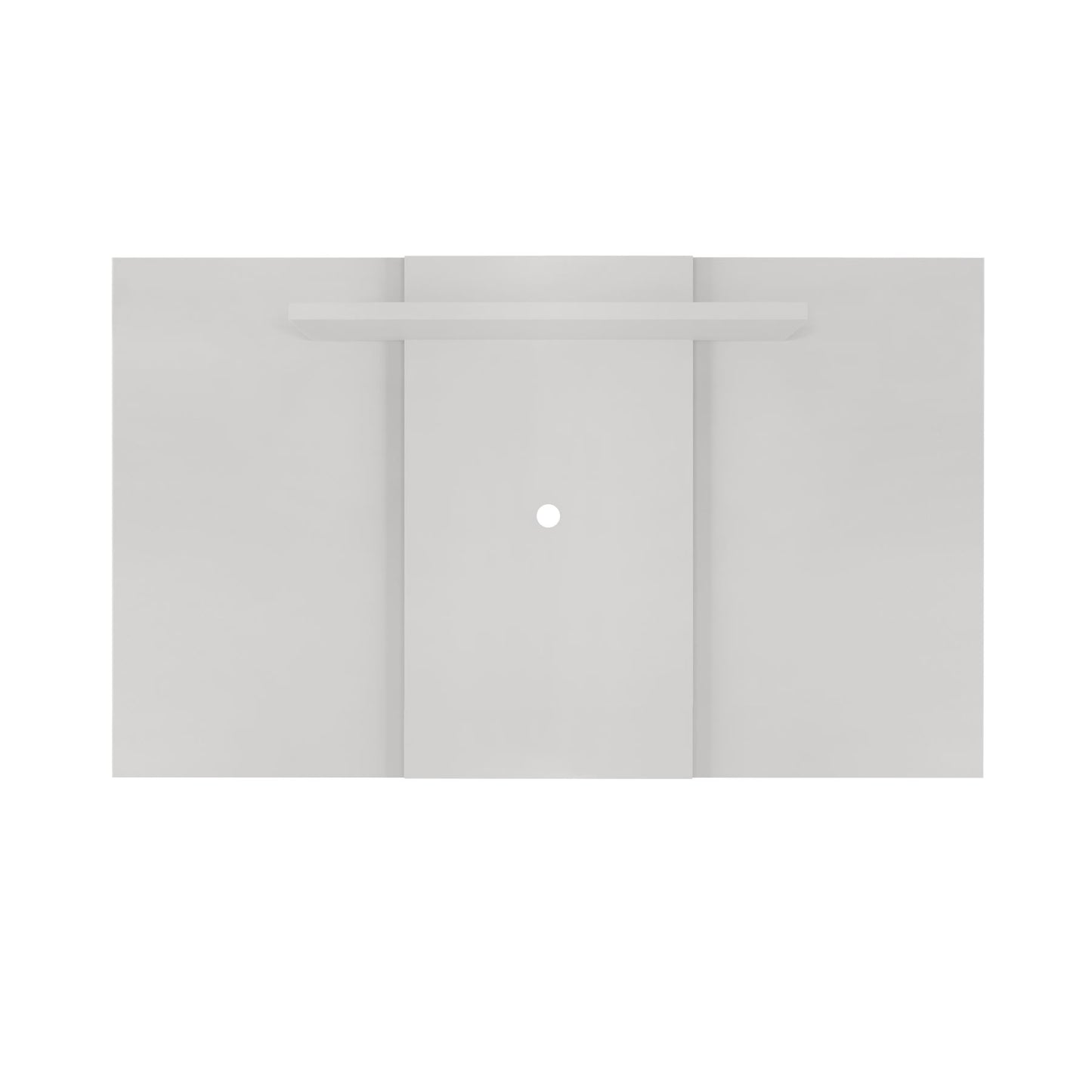 Lido Gloss White Extendable Fixed Tv Wall Panel