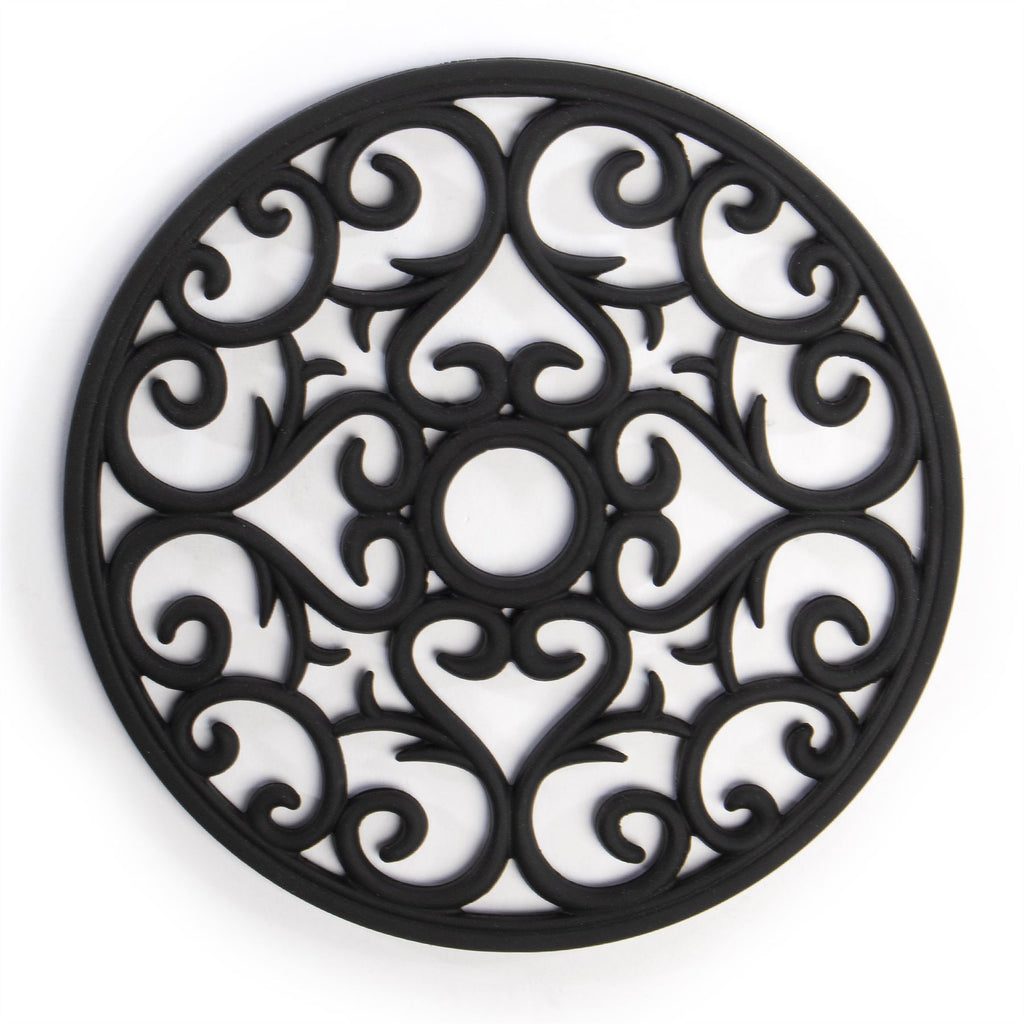 Silicone Trivets - Set of 3 Black | Pukkr