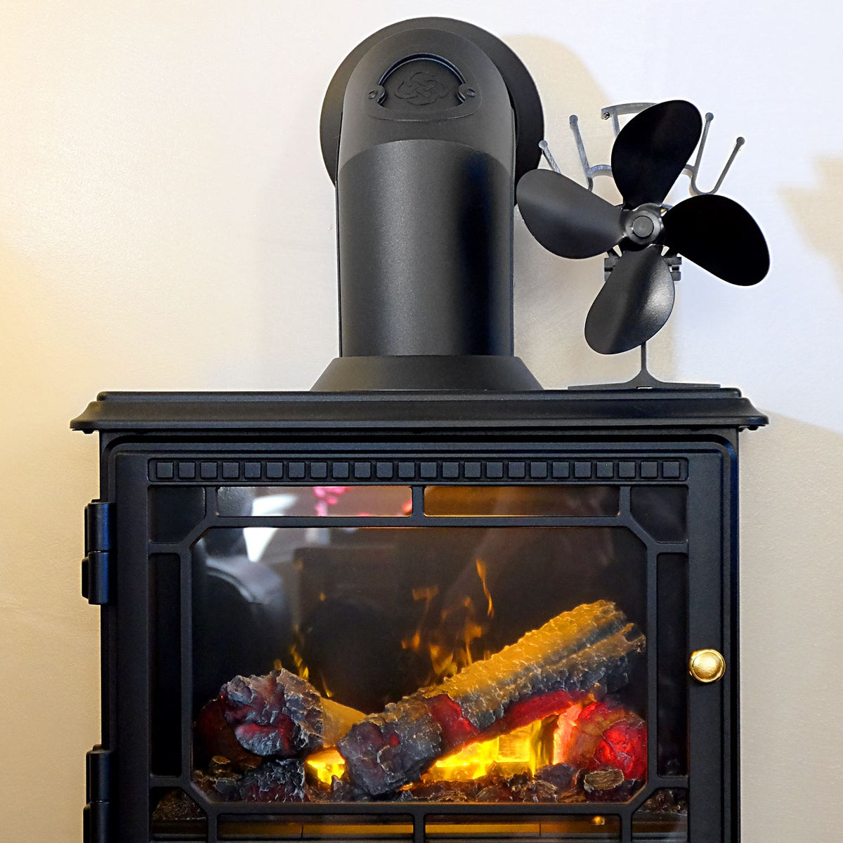 Heat Powered 4 Blade Stove Fan | M&W	