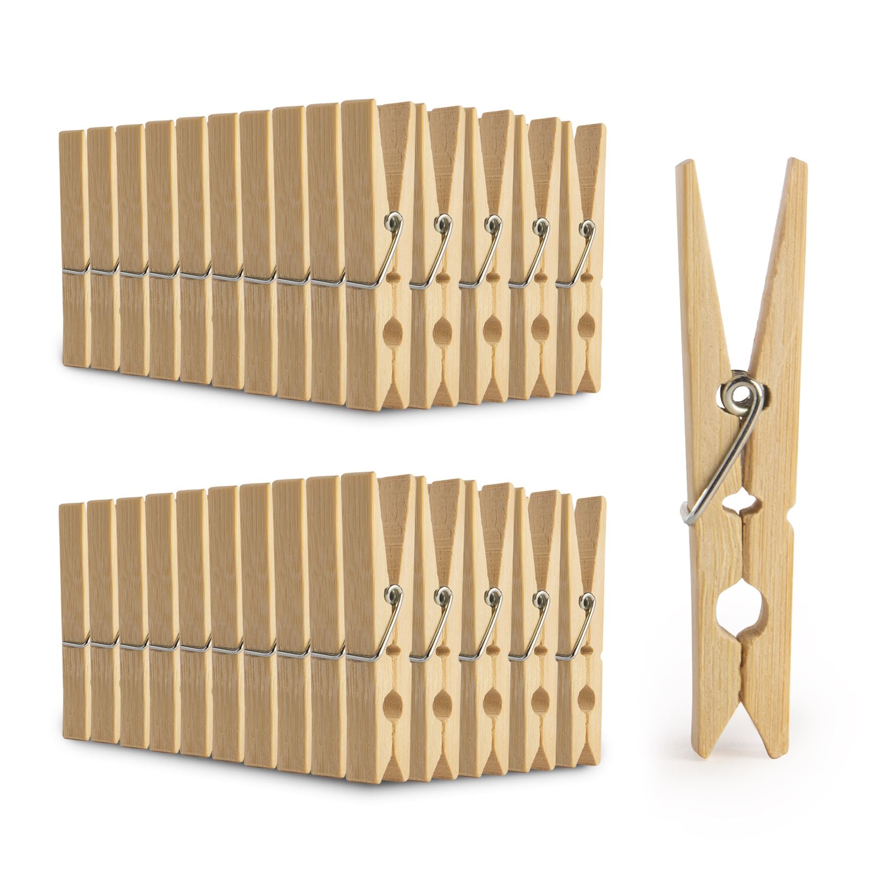 Bamboo Pegs - Pack of 100 | Pukkr	