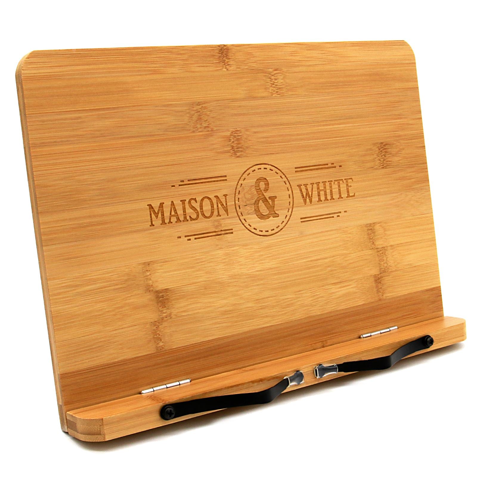 Bamboo Recipe Book Stand | M&W	