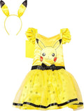 Pokemon Pikachu Dress Child's Costume - Age 10-12 Years