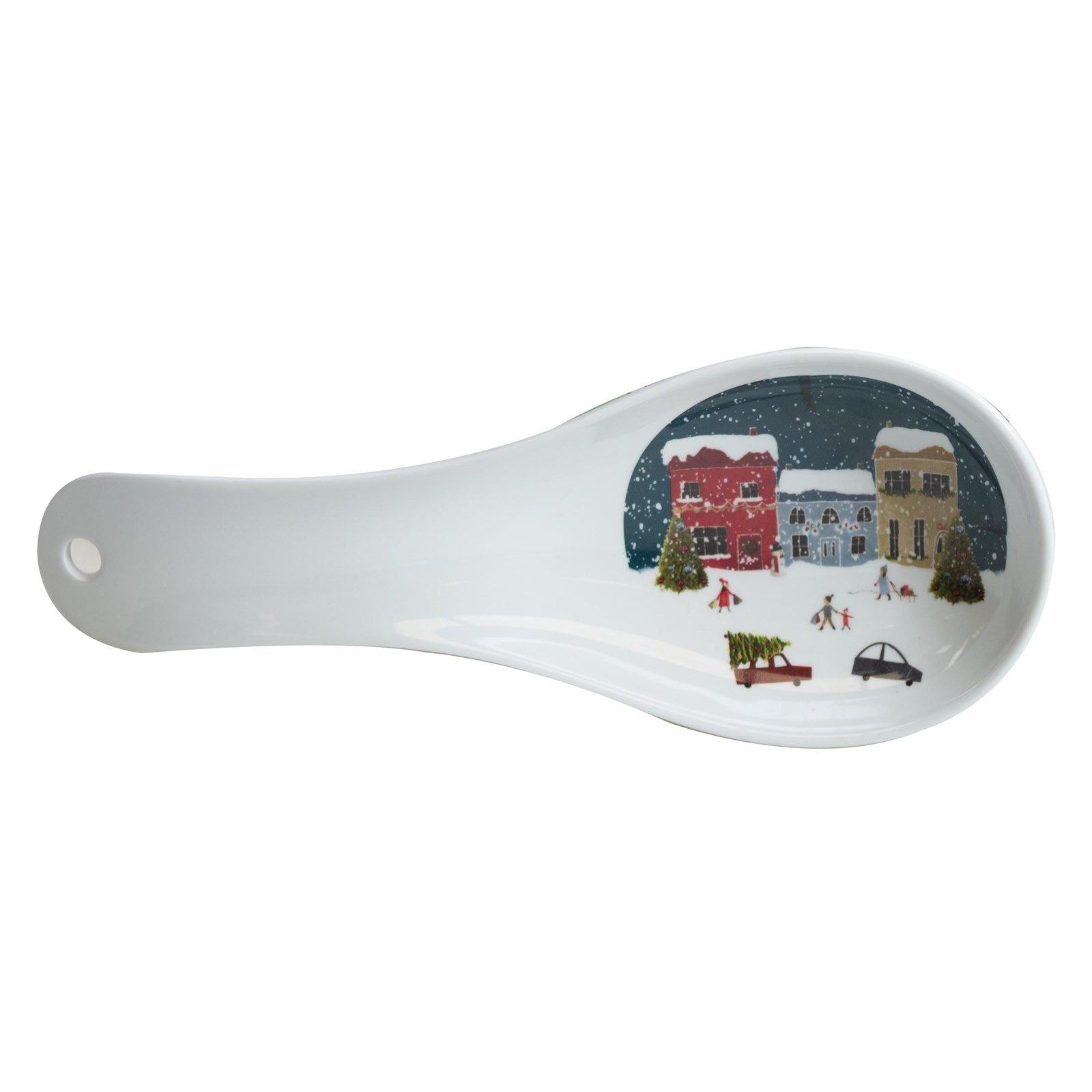 Winters Eve Melamine Spoon Rest