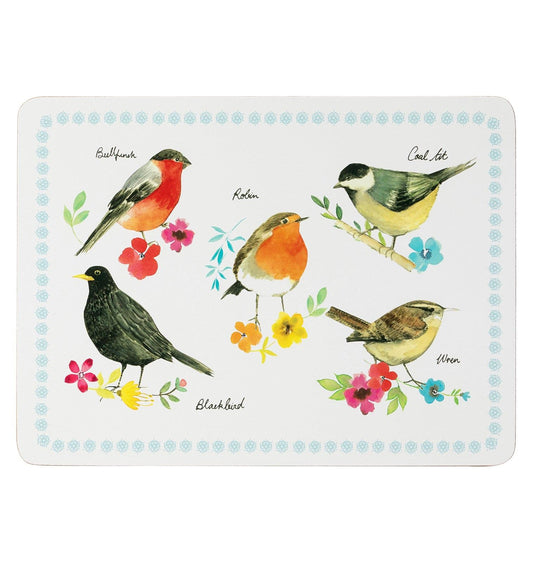 Garden Birds Set of 4pk Placemats