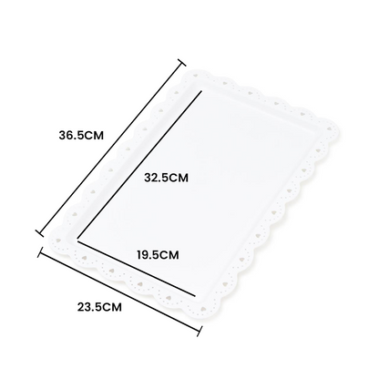 Square Cake Stand & Appetiser Tray Set | Pukkr	