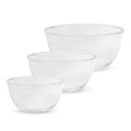 Glass Mixing Bowls - Set of 3 | M&W	