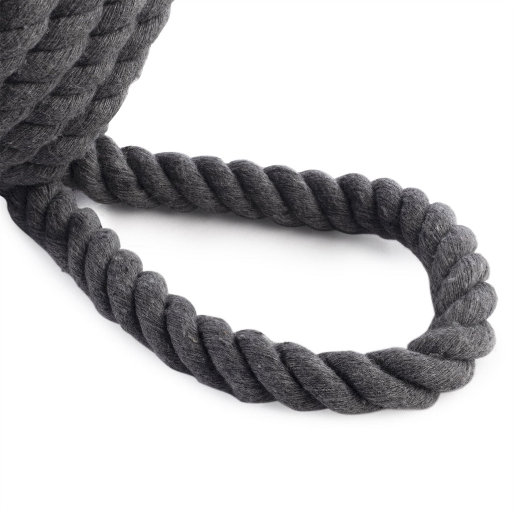 Rope Knot Door Stop Grey | M&W	